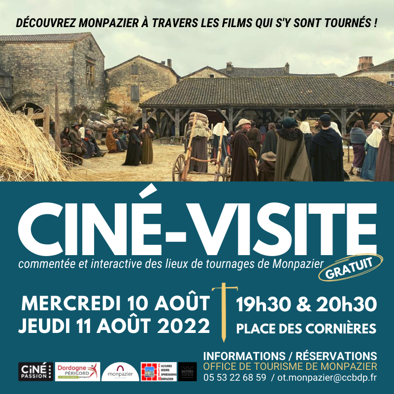 Ciné-Visite - Monpazier, terre de cinéma !