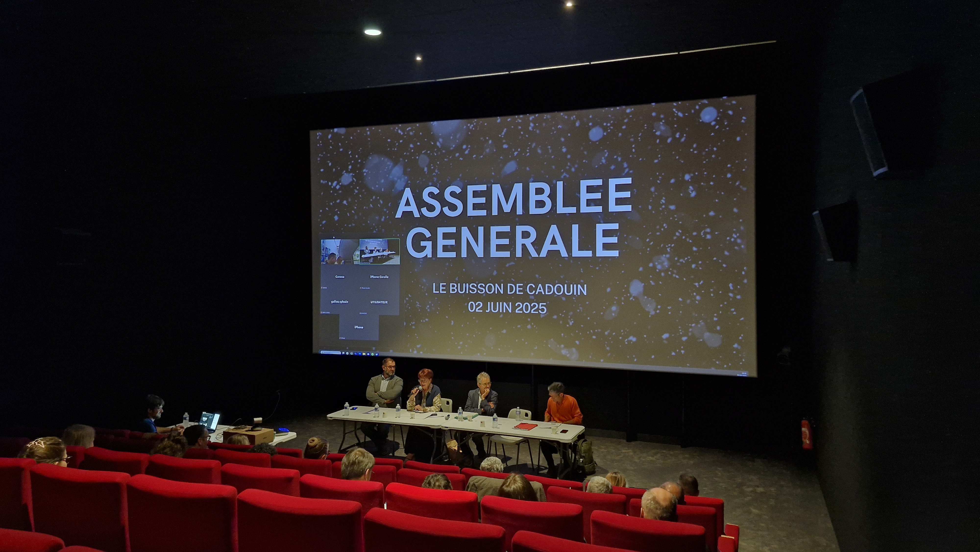 Assemblée Générale de Ciné Passion - 2 juin 2025