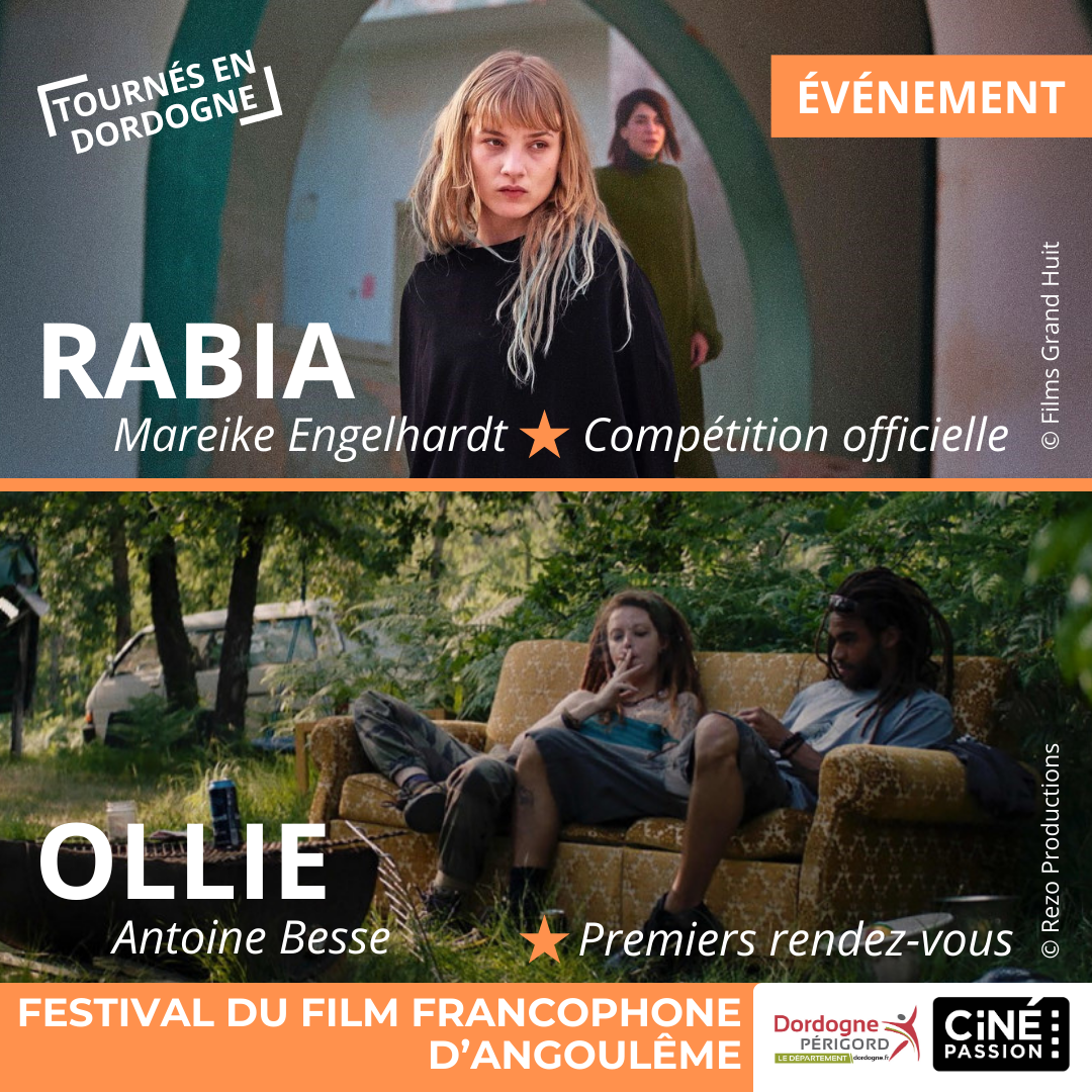 La Dordogne au FFA - Festival du Film Francophone d'Angoulême !