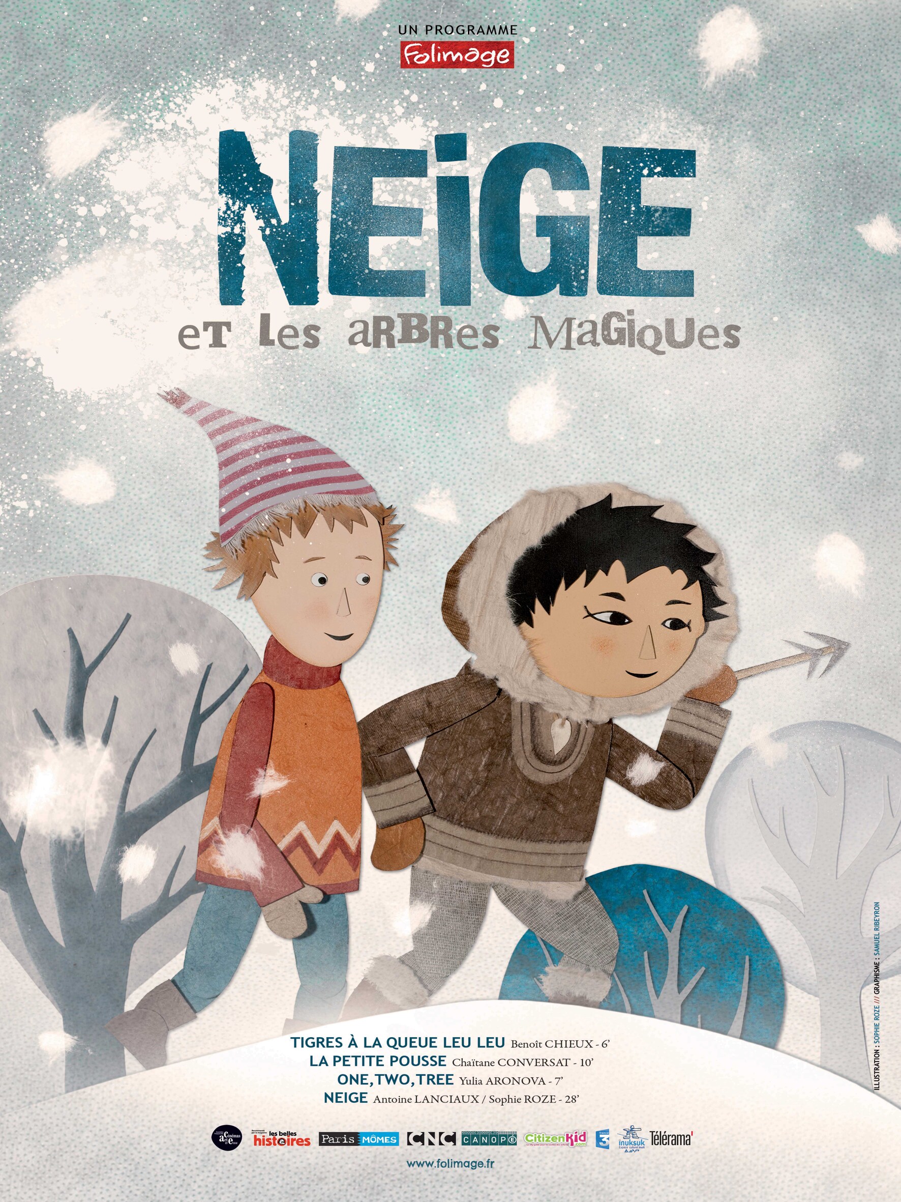 aide enseignant film Neige et les arbres magiques