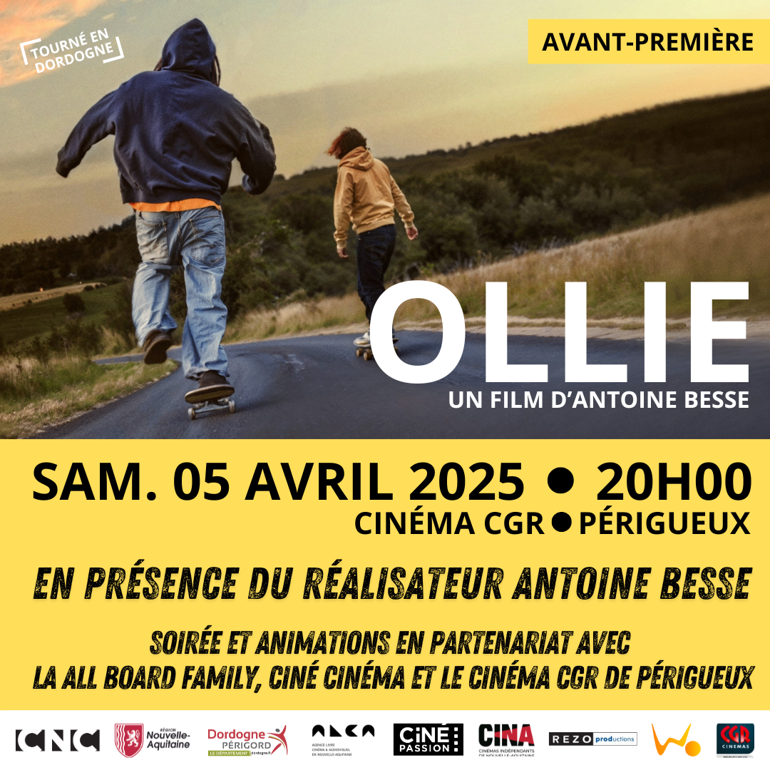 OLLIE d'Antoine Besse en avant-première à Périgueux samedi 5 avril à 20h